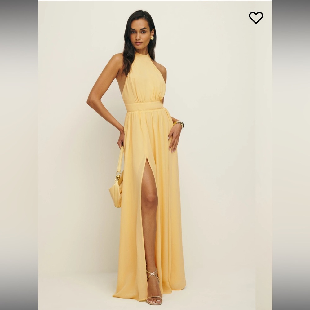 Reformation Andee Dress - sunshine